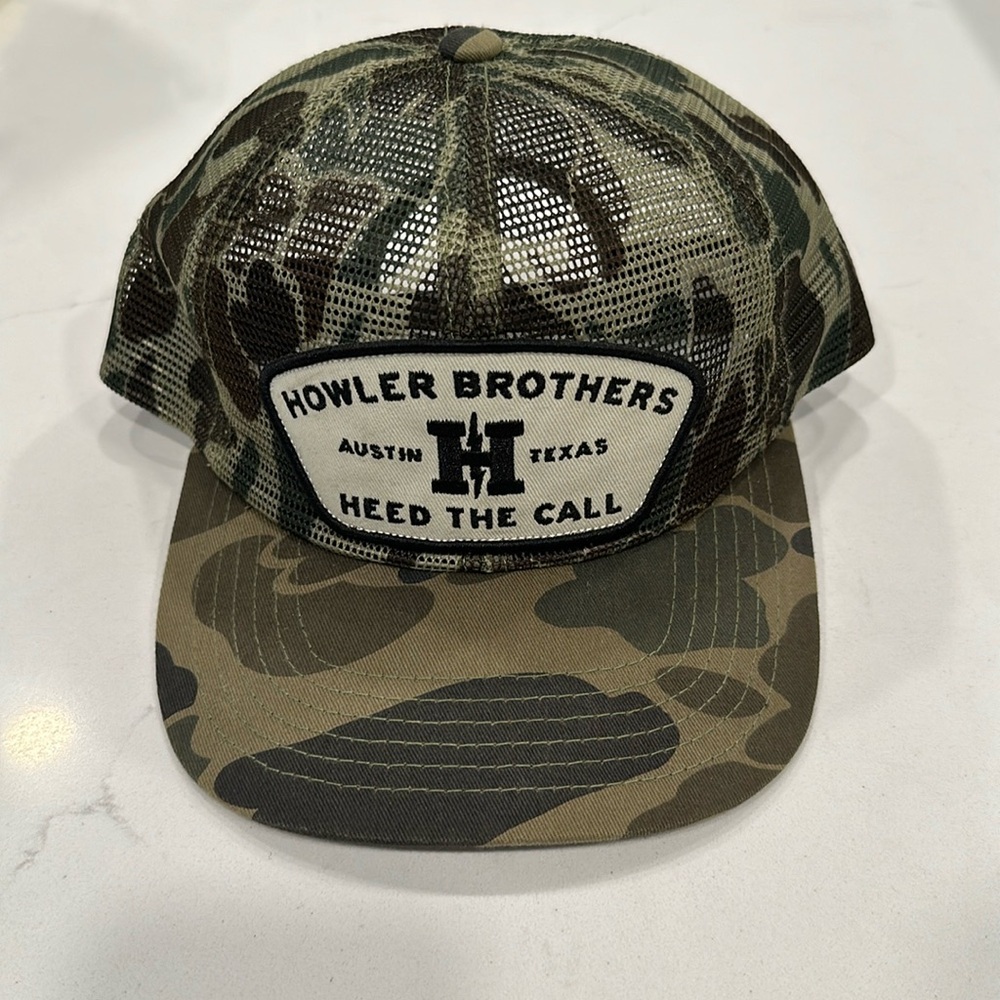 Howler Bros Camo Feedstore SnapBack